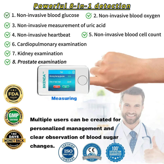 Revolutionary Sercsf™ Non-Invasive Glucose Monitor – 99.9% Accuracy, Pain-Free Monitoring + FREE Exclusive Gift! Endorsed by Leading Hospitals Worldwide!