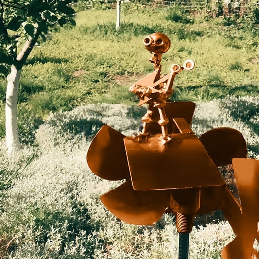 🔥Last Day 70% OFF🥁Handmade Metal Rock Band Windmill🎁
